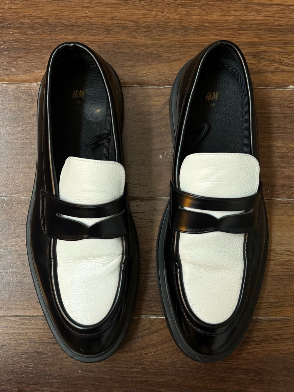 H&M Two toned loafers